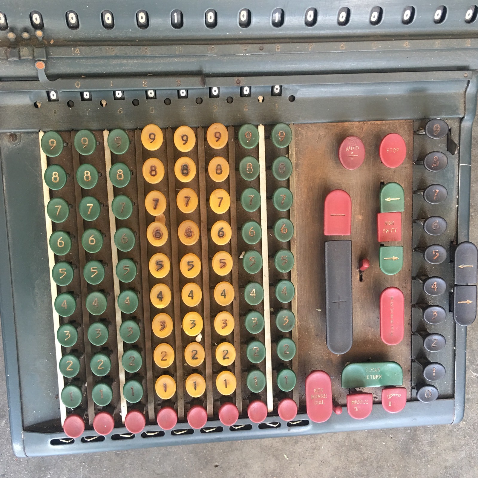 Vintage Marchant Calculating Machine Calculator 1920s-1940's Mechanical Adding