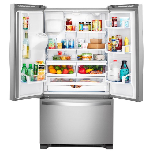 Whirlpool 20Cu.Ft 36-inch Wide Counter Depth French Door Refrigerator