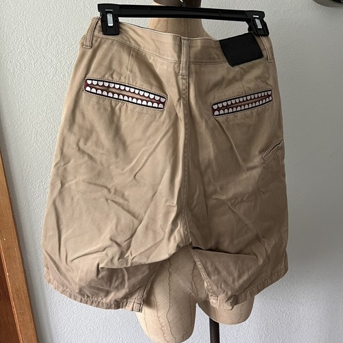 ORIGINAL FAKE sz 2 S Khaki Chino Shorts Beige Japan Kaws
