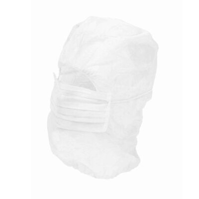 1000 Stück Astrohaube Haarnetz Vlieshaube Einmalhaube OP Cap Kopfbedeckung