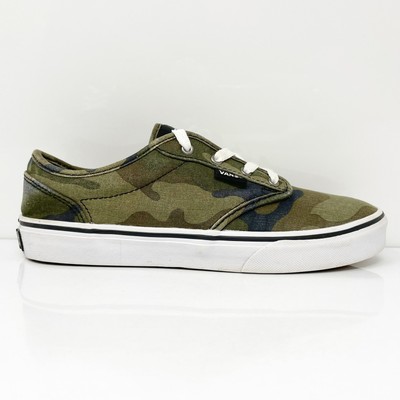 

Vans Boys Off The Wall 500714 Зеленые повседневные кроссовки, размер 5, Зеленый, Off The Wall