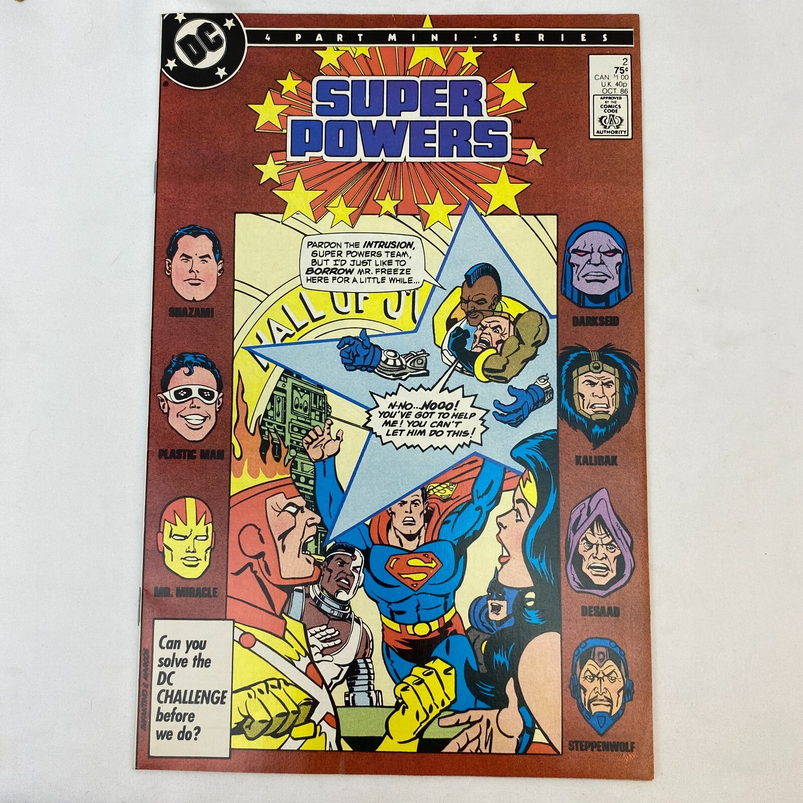 アメコミ・英語　SUPER POWERS Super Powers #2 (VF) Oct 1986 DC Comics VERY NICE ISSUE! | eBay