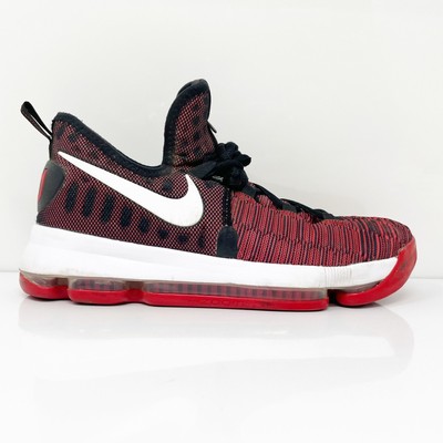 Nike Boys Zoom KD9 855908-610 Красные баскетбольные кроссовки Кроссовки Размер 7Y