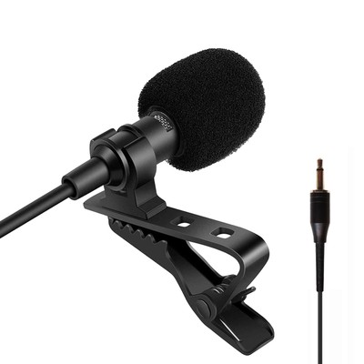 Lavalier Microphone Lapel Microphone with Portable Voice Amplifier Wireless T...