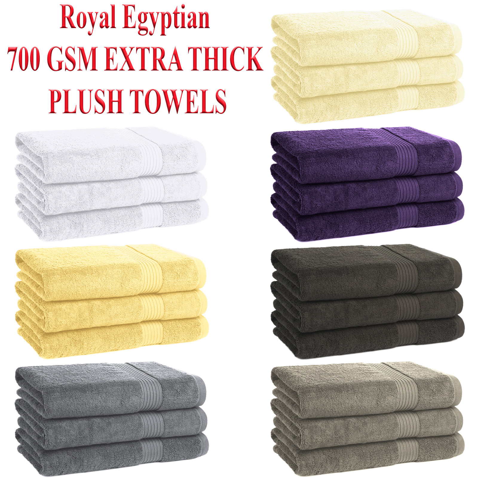 plush bath towels