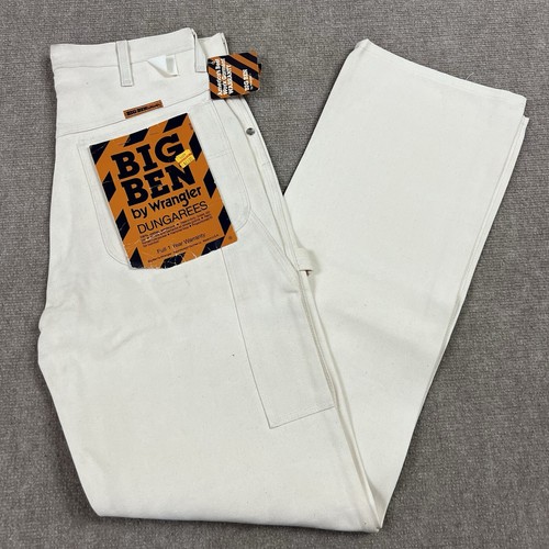 Vintage 70s Big Ben Wrangler Painter Pants Dungarees Mens