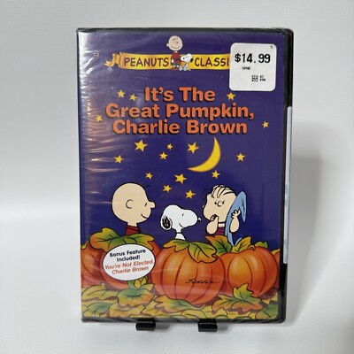 Its the Great Pumpkin, Charlie Brown DVD 2000 with Bonus Features New