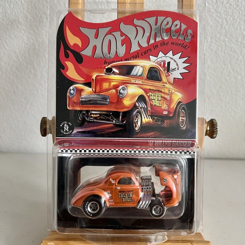 Hot Wheels RLC '41 Willys Gasser Orange 2019 Redline Club
