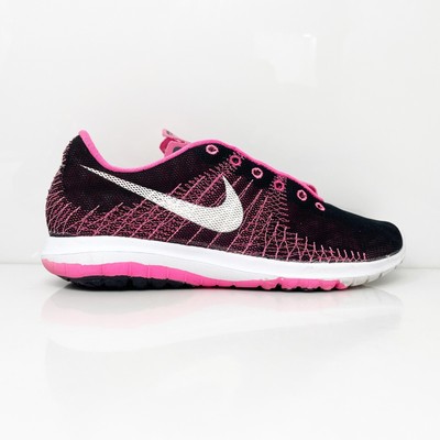 Кроссовки для бега Nike Girls Flex Fury 705460-001, розовые, размер 6,5 лет