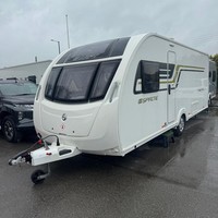 2017 Swift Sprite Major 4 SB - Transverse island bed - 4 berth - Just serviced 