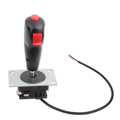 Flight Joystick 8 Way Cockpit Simulator Flight Metal Plastic Flight Joystick For