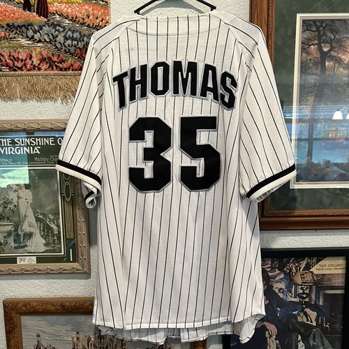 Vintage Chicago White Sox Frank Thomas #35 Hand Sewn Starter