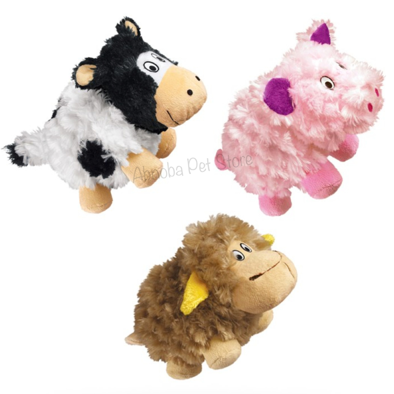 barnyard cruncheez dog toys