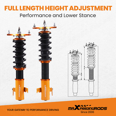 Maxpeedingrods Coilovers Shocks Lowering Kit for Subaru WRX STI 2015-2021 VA