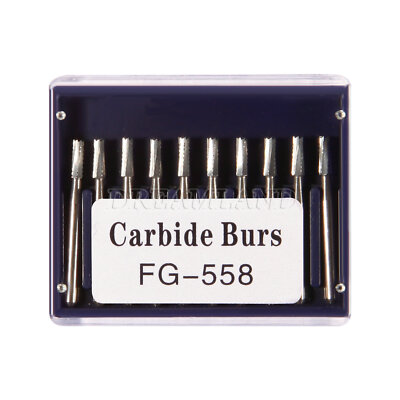 Dental FG Fresas de carburo de tungsteno Fit Alta Velocidad pieza de mano USA
