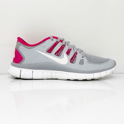 

Nike Women Free 5.0 580591-061 Серые кроссовки для бега, размер 7, Серый, Free 5.0
