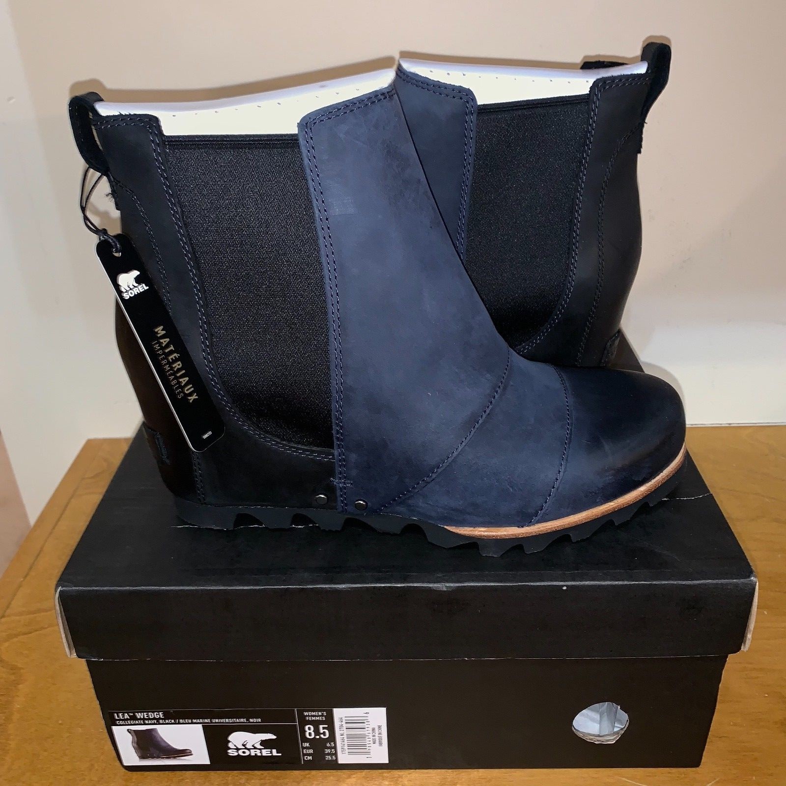 blue sorel boots