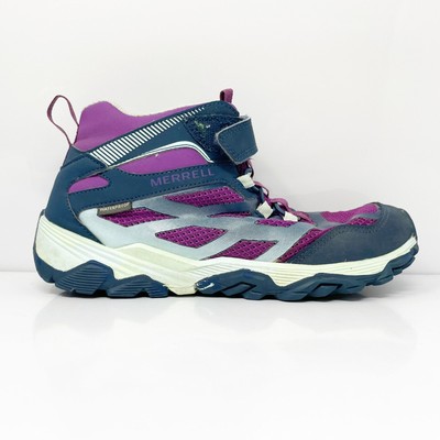 

Кроссовки Merrell Boys Moab FST MK161291 Purple Hiking Shoes Размер 4W, Фиолетовый, Moab FST
