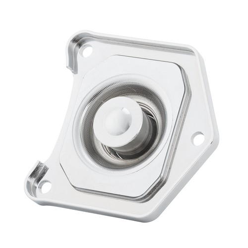 For Harley Big Twin 1991-2017 Chrome Solenoid Cover Push Button Starter Aluminum