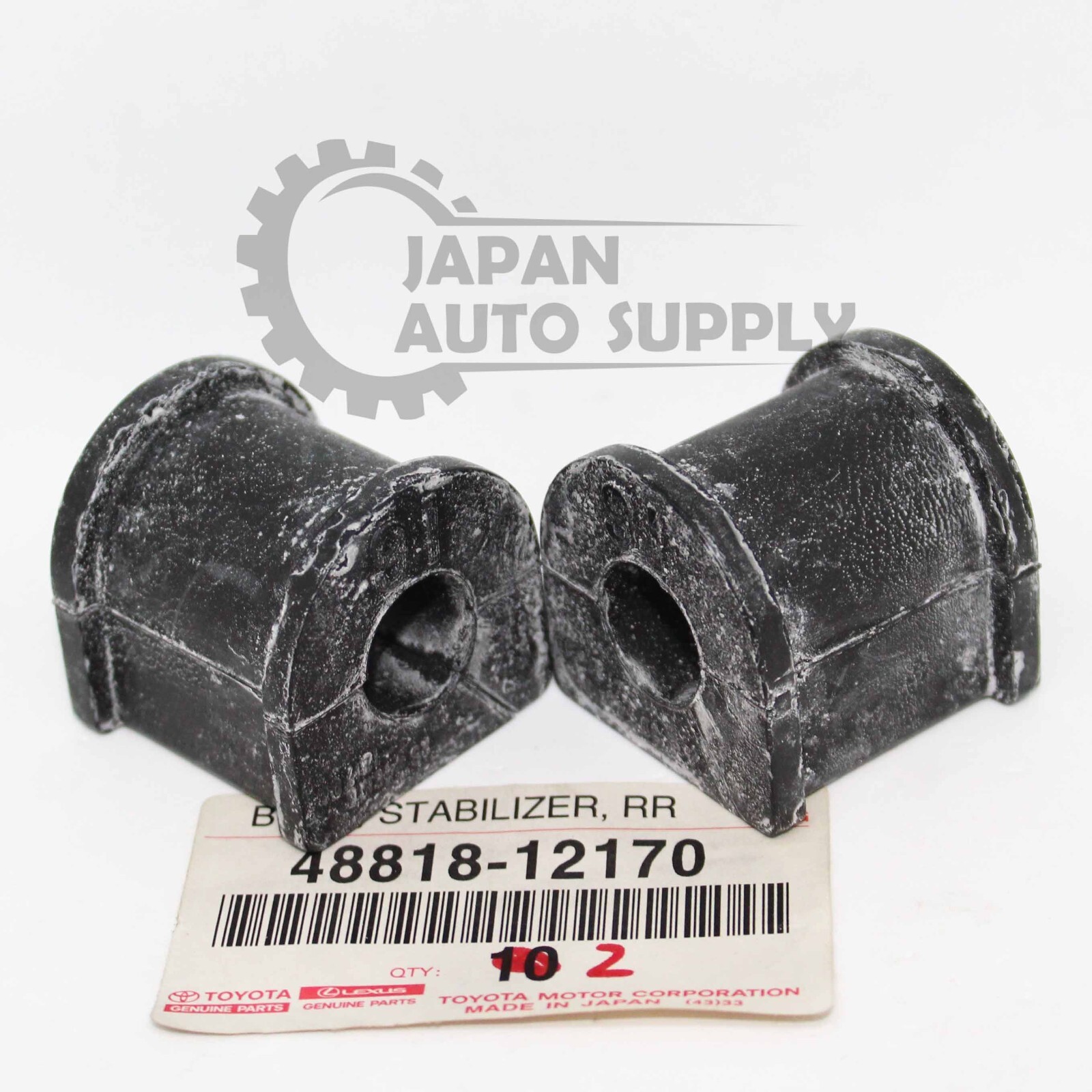 1s225×10 488180K010 Genuine Toyota BUSH STABILIZER RR 48818-0K010 | eBay
