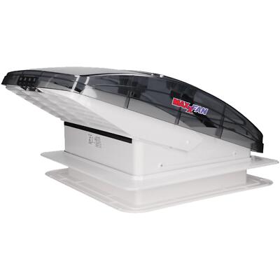 MAXXAIR MAXXFAN DELUXE TINTED 350 x 350 MOTORHOME HORSEBOX FAN
