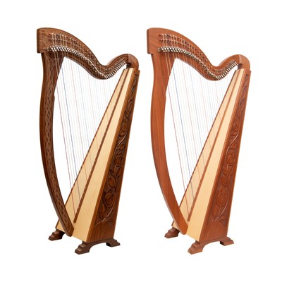 36 String Celtic Irish Harp by Muzikkon irish Folk Harp with Levers eBay