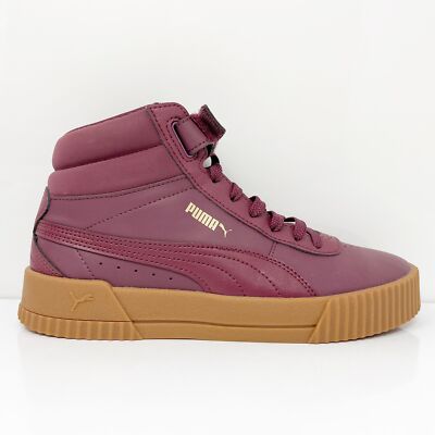 

Баскетбольные кроссовки Puma Womens Carina Mid 373233-04 Purple Basketball Shoes Размер 7.5, Фиолетовый, Carina Mid