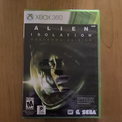 Alien: Isolation Nostromo Edition - Microsoft Xbox 360 (2014) New! Sealed! RARE!