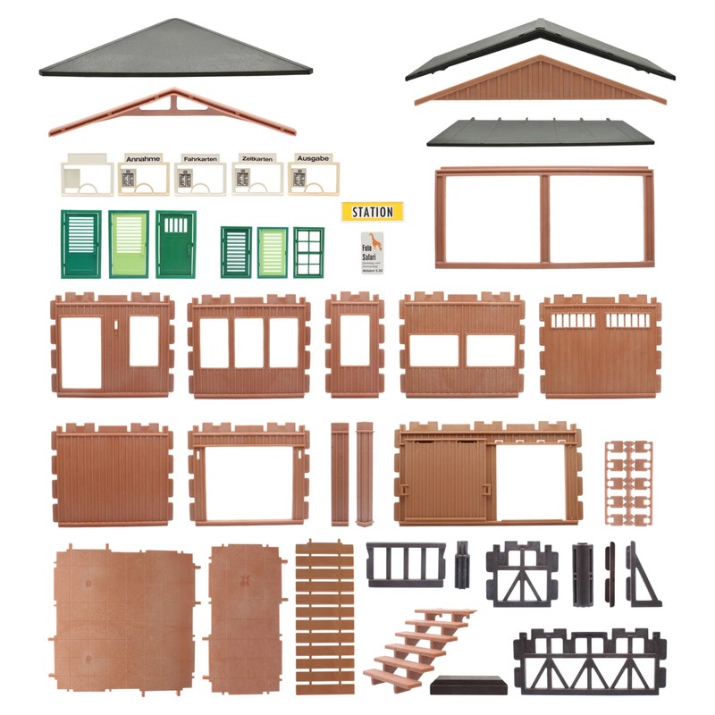 Playmobil GÃ¼Terbahnhof |Â Safari Station |Â Ersatzteile |Â 4305 |Â 3433 |Â 4064 