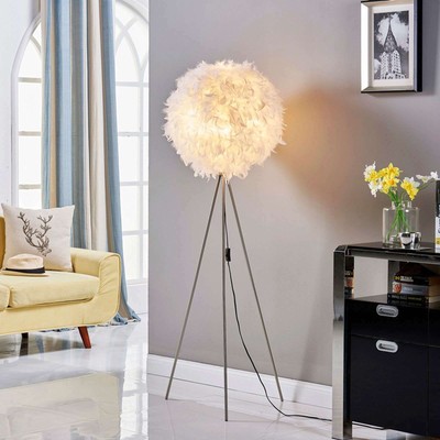 Stehlampe zweiflammig