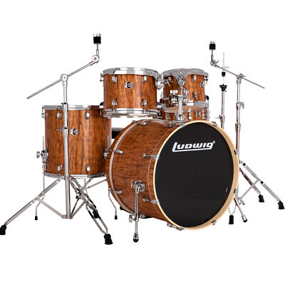 激レア ヴィンテージLudwig & Ludwig カウベル４点セット Ludwig Evolution 5pc Acoustic Drum Set with 22