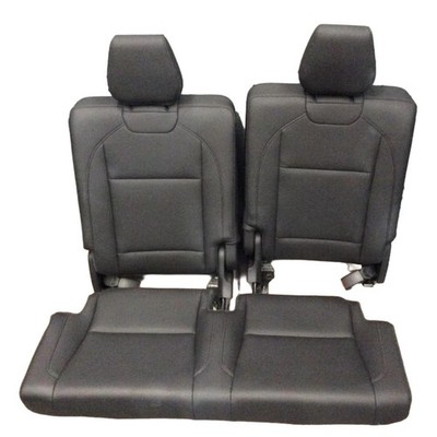 2017 ACURA MDX 3rd Row Seat Set Black Leather OEM