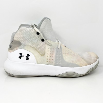 

Under Armour Mens Anomaly 3021266-101 Белые баскетбольные кроссовки Размер 8, Белый, Anomaly