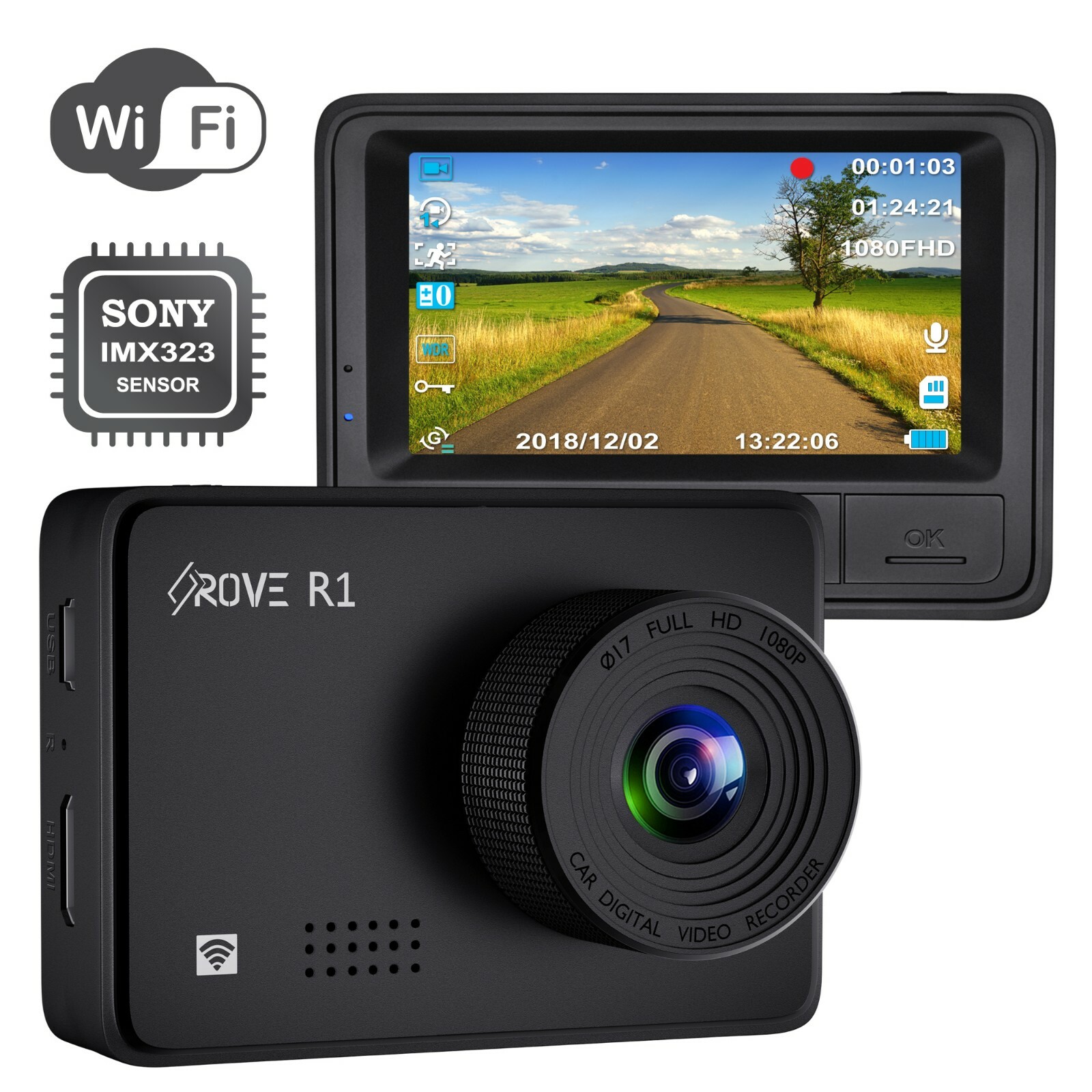 Wifi dash cam. Wifi dash cam