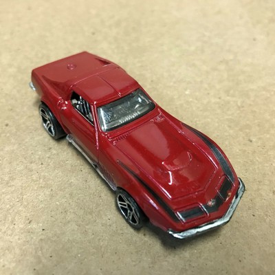Red '69 Corvette Hot Wheels Loose Diecast Car HA