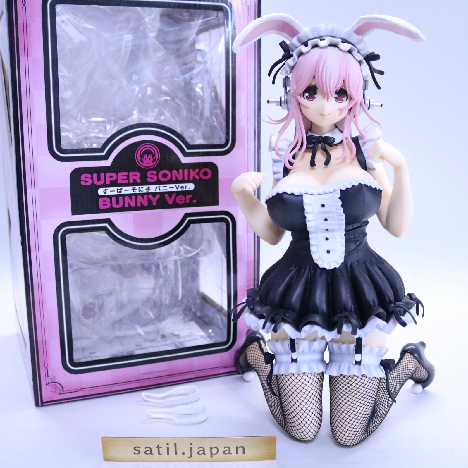 SUPER SONIKO BUNNY Ver. 1/4スケールフィギュア USED] FREEing NITRO Super Sonico Bunny Ver. 1/4 Scale Figure