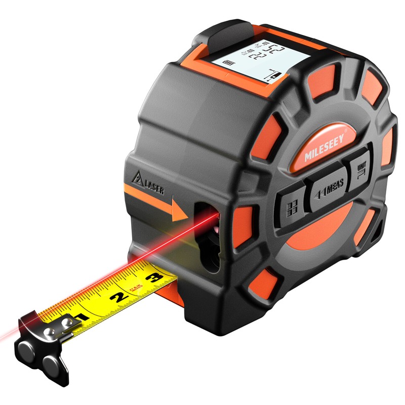 Mileseey Laser Tape Measure  Digital Tape Measure High Precision