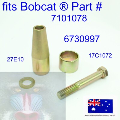 Pivot Pin Bush Kit fits Bobcat Bobtach 7101078 6730997 T110 T140 T180 T190 T450