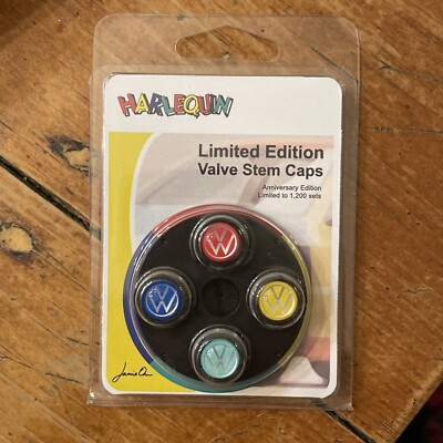 vw volkswagen harlequin valve stem caps drg251015