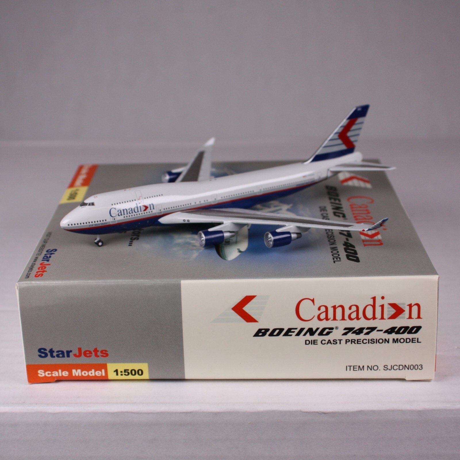ノースウエスト B747-200 StarJets 1/500 Northwest Airlines Boeing 747-200 Star Jets SJNWA133 (Scale