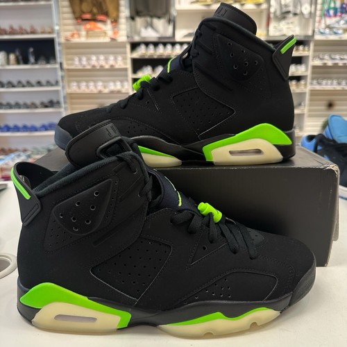 ★人気★【NIKE】★AIR JORDAN 6 ELECTRI.C GREEN★25-30cm★ AIR JORDAN 6 RETRO 'ELECTRIC GREEN' SIZE 10.0 DS 100