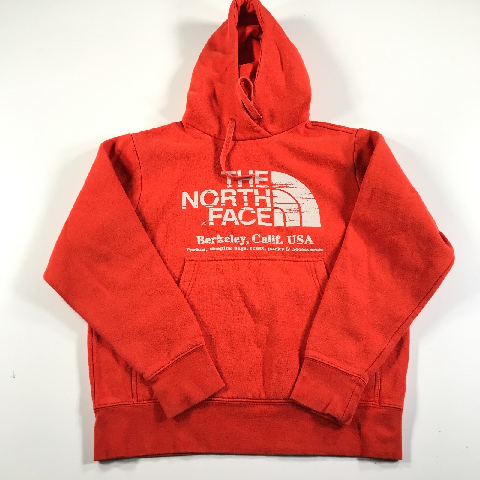 The North Face Hoodie Sweatshirt Mens S Red Berkeley