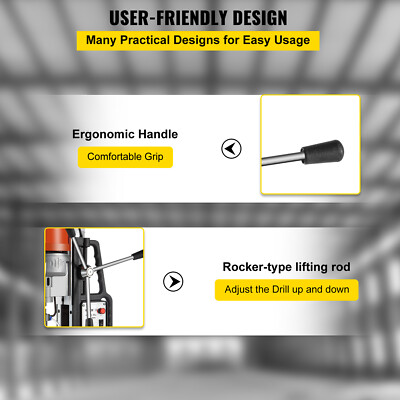 VEVOR MD50 Magnetic Drill Press Set Annular Cutter Kit Mag Drill &amp; 7PCS