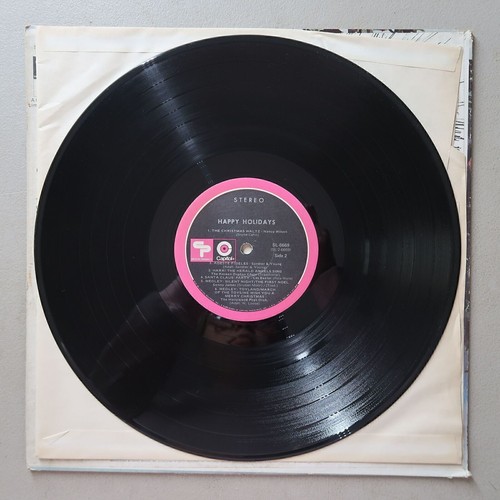 HAPPY HOLIDAYS ALBUM 6 VINYL LP CAPITOL TRUE VALUE PROMO VG 74