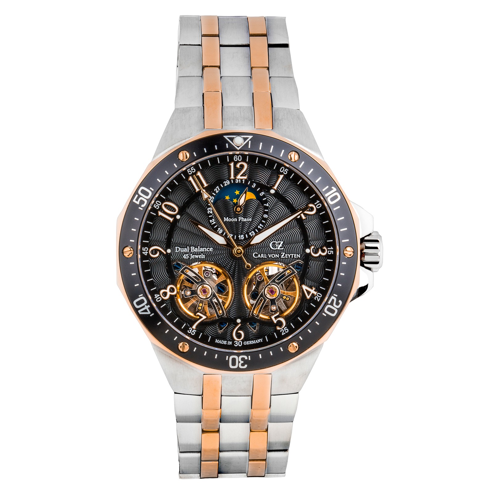 時計 Carl von Zeyten Carl Von Zeyten Automatic Watch St. Georgen CVZ0014SWRS