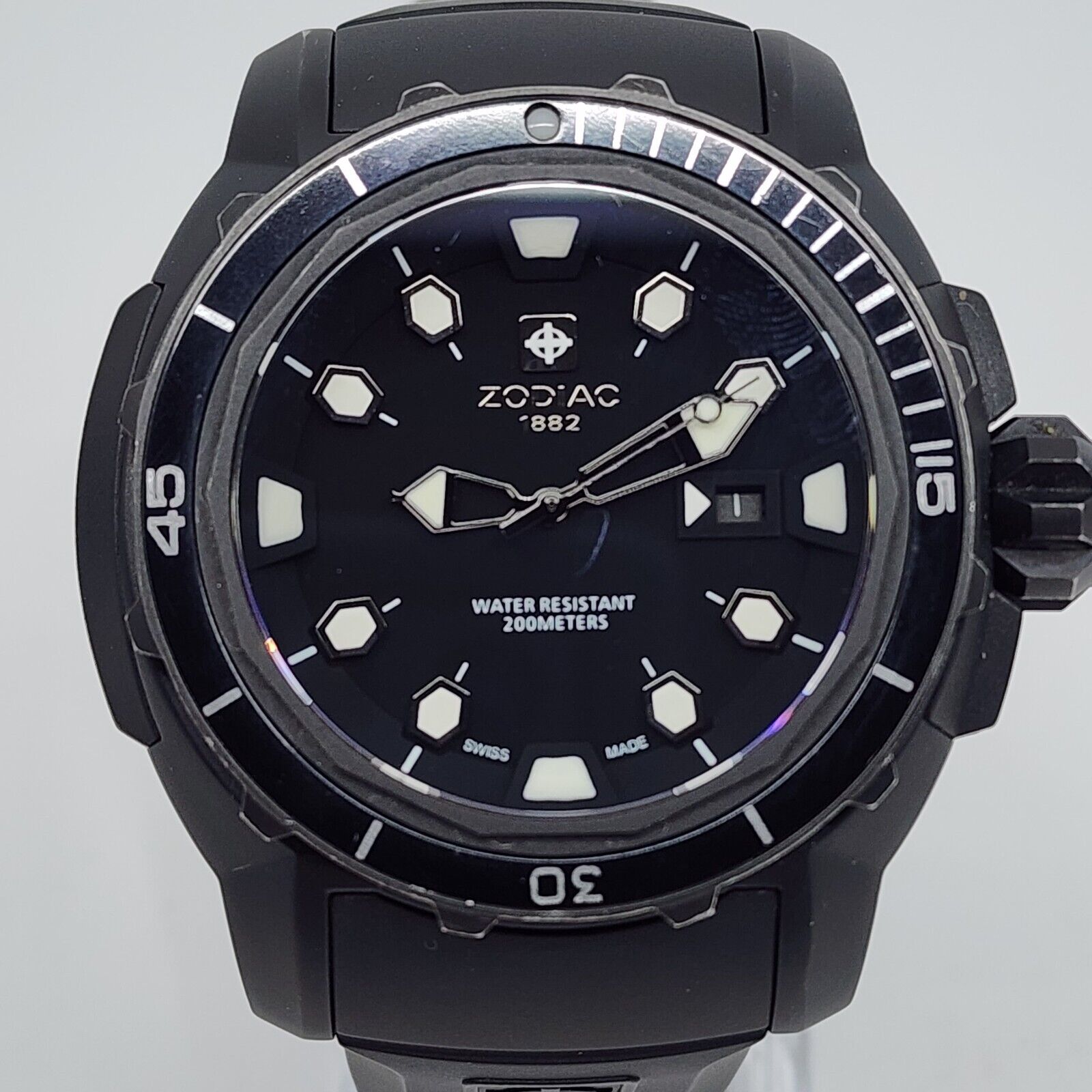 Zodiac ZMX-06 Sea Dragon 52mm Auto Black Dial 200M Limited Zodiac ZMX-06 Sea Dragon 52mm Auto Black Dial 200M Limited