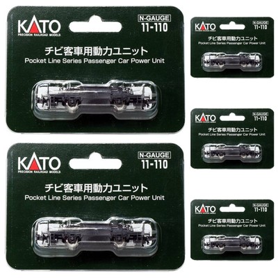 Kato 11-110 N Gauge Power Unit for Chibi Passenger Car set of 5