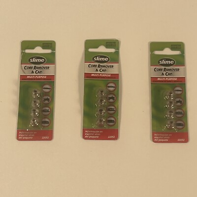 Group of 3 Slime Core Remover & Cap Sets 22052 - Unopened, Minor Wear