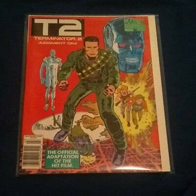 T2 TERMINATOR 2 Judgement Day MARVEL MAGAZINE 1991