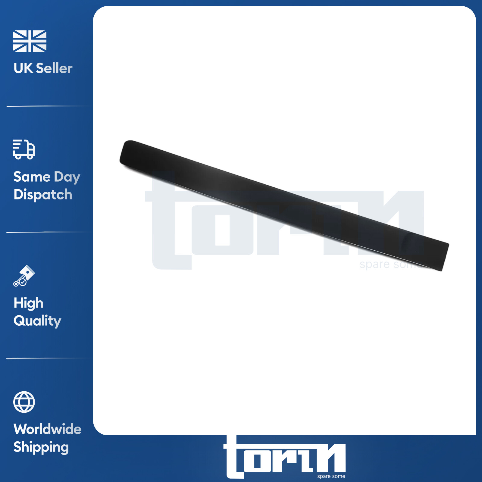 Fits Ford Fiesta 2006-2008 Door Outside Panel Trim Moulding Rear Left 1376234